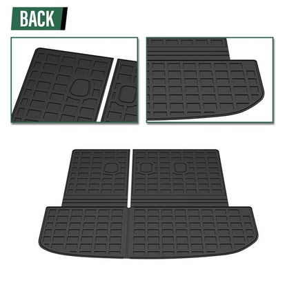Solid Spare Fit For 2020-2025 Hyundai Palisade All Weather TPE Rear Cargo Liner Trunk Mat
