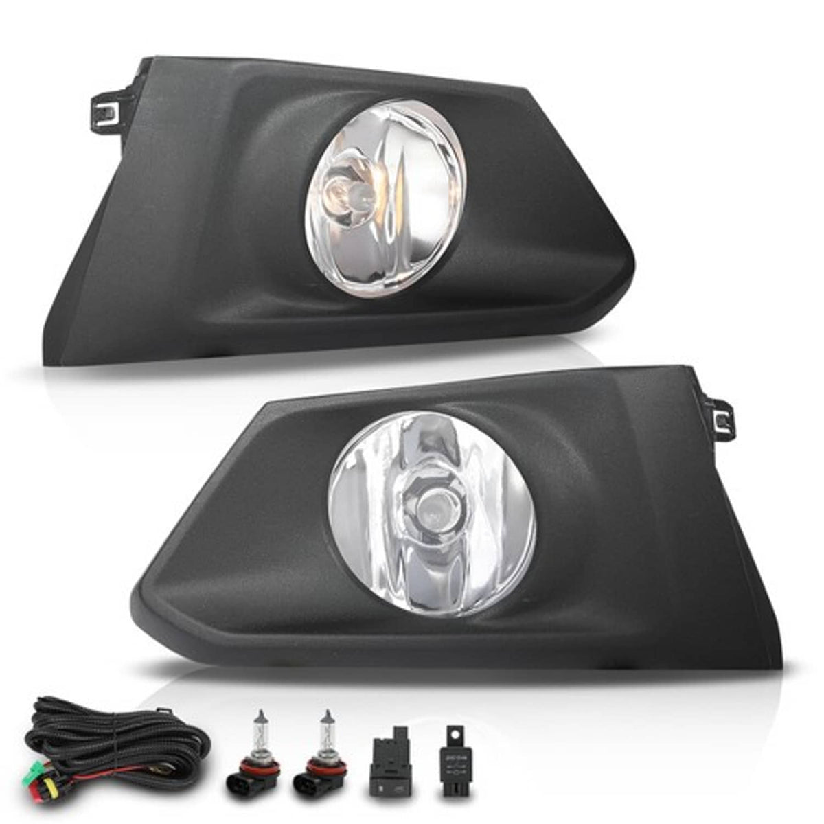 Solid Spare Fog Lights Driving Lamps w/ Wiring Fit For 2019-2022 Nissan Altima Left+Right