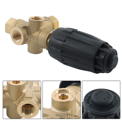 Solid Spare 4 Pack Unloader Valve VRT3-310 8GPM 3/8" FNPT 4350PSI Pressure Washer Pump