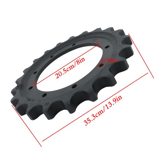 Solid Spare Drive Sprocket fits Bobcat 331 334 325 328 231 334 328 331 231 6811940 6814137