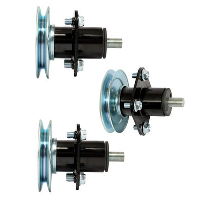 Solid Spare 3 Pack Spindle Assembly For Ariens 915161 42" 50" ZT Mowers 51520900