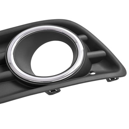 Fog Light Cover Bezel w/Chrome Ring For Honda Pilot 2012 2013 2014 2015 LH & RH