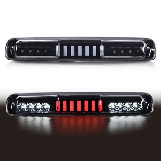 Solid Spare Fit For 99-07 Silverado Sierra LED 3rd Brake Tail Light Cargo Lamp Black