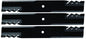 Solid Spare (3) Oregon G6 Gator Mulcher Blade for GRAVELY 09081200 -