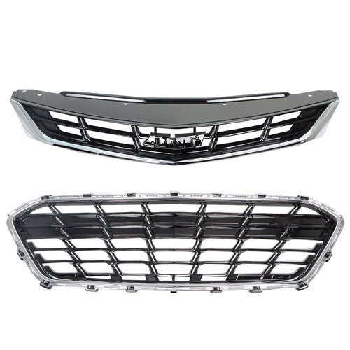 Solid Spare 84009674 For Chevy Chevrolet Cruze 2016 2017 2018 2019 Bumper Face Bar Grilles