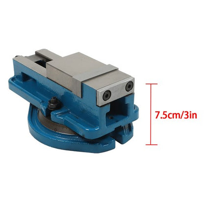 Solid Spare 2 Inch Lock Down Bench Vise Precision Milling Vice Flat Nose Pliers 2"