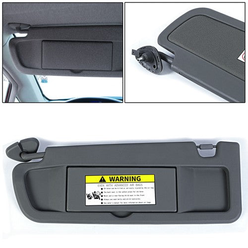 Solid Spare Driver Side Left Sun Visor For Honda Civic 2006 2007 2008 2009 2010 2011