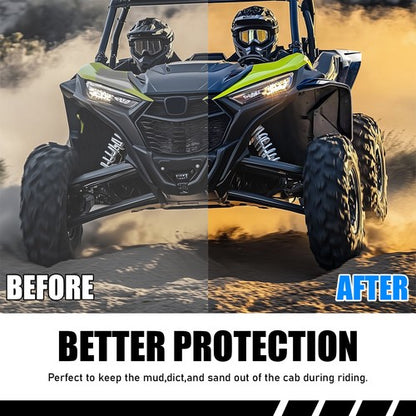 Solid Spare Front&Rear Fender Extensions (Flares) for Honda Talon 1000-R - LIFETIME WARRANTY