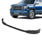 Solid Spare For GMC Sierra 1500 2016-2019 18 Front Bumper Lower Valance Air Deflector Black