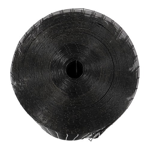 Solid Spare 16 Gauge Black Welded Wire Fence Vinyl Coated Chicken Rabbit Mesh 1inch 24"x100'