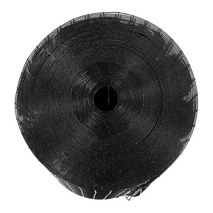 Solid Spare 16 Gauge Black Welded Wire Fence Vinyl Coated Chicken Rabbit Mesh 1inch 24"x100'