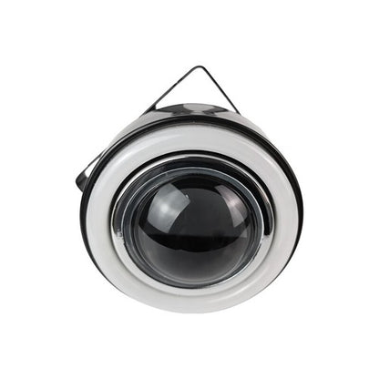 For Dodge 3" inch Projector Fog Light Lamps CCFL White Halo Angel Eyes Rings
