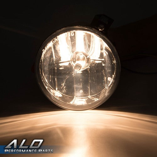 Solid Spare Fit For 2001-2004 Dodge Dakota / 2001-2003 Durango Smoked Lens Fog Lights Lamp