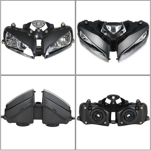 Solid Spare For Honda CBR600RR 2003-2006 Front Headlight Assembly Headlamp Light