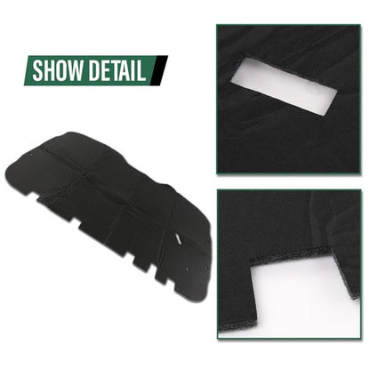 Solid Spare Fit For 2000-2006 Chevy Tahoe Suburban Hood Insulation Pad Heat Blanket & Clips