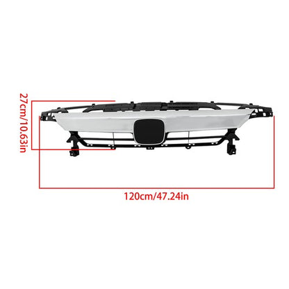 Solid Spare Factory Style Front Bumper Upper Grille Grill Plastic For Honda Accord 2021-2023