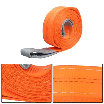 Solid Spare 18800 lbs 2Inch x 10FT Polyester Lift Sling Straps for Hoist, Towing Set of 2