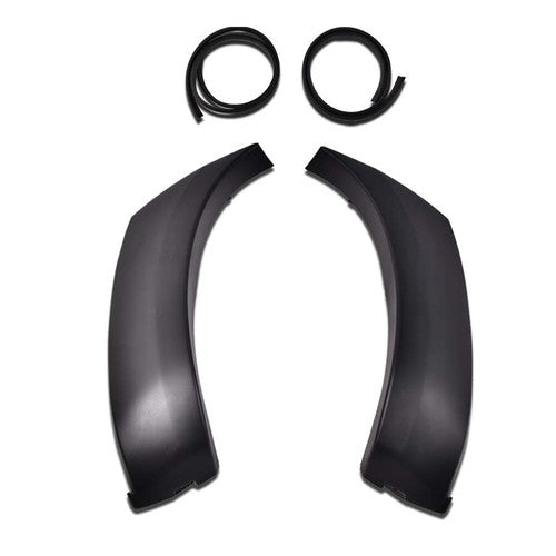Solid Spare Front Bumper End Caps Set of 2 Fit For 2005-2011 Toyota Tacoma Black