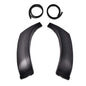 Solid Spare Front Bumper End Caps Set of 2 Fit For 2005-2011 Toyota Tacoma Black