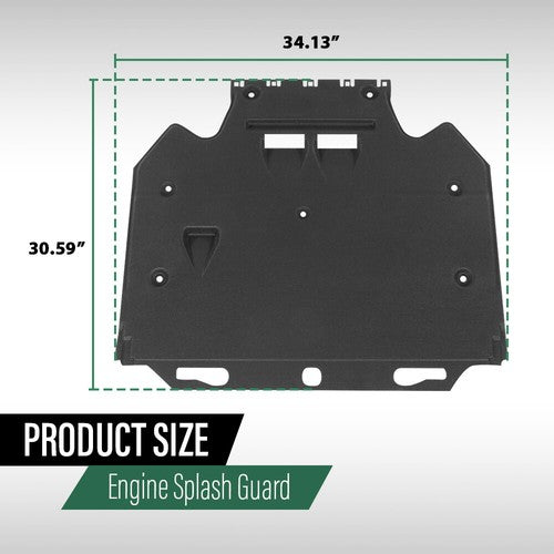 Solid Spare Fit For 2011-2018 Audi A6 A7 S6 S7 Quattro RS7 Engine Splash Guard Under Cover