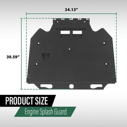 Solid Spare Fit For 2011-2018 Audi A6 A7 S6 S7 Quattro RS7 Engine Splash Guard Under Cover