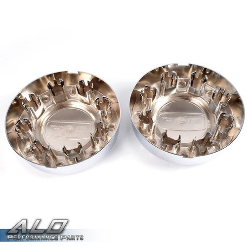 Solid Spare Fit For 11-16 Dodge Ram 3500 1-Ton Dually Front Alcoa Alloy Wheel Center Caps