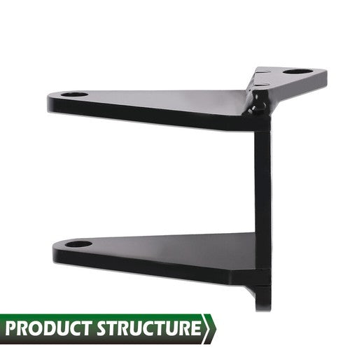 Solid Spare Fit For 1986-1995 Suzuki Samurai GM Alternator Conversion Bracket Black