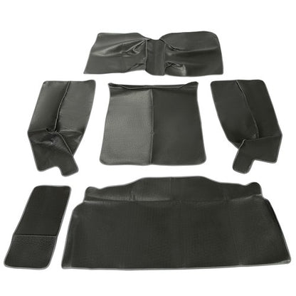 Solid Spare 6Pcs Gray Carpet Rug Mat Fits 86-95 Jeep Wrangler YJ 76-86 CJ-7 L& R Full Set