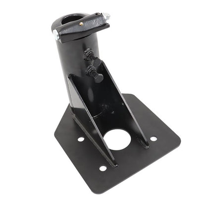 Solid Spare Wheel Adapter Hitch to Gooseneck Fifth (5th) Adjustable Forward Offset 12"-17"