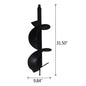 Solid Spare 10" Earth Auger Drill Bits Fit For Gas Powered Post Fence Hole Digger 3/4" Shaft