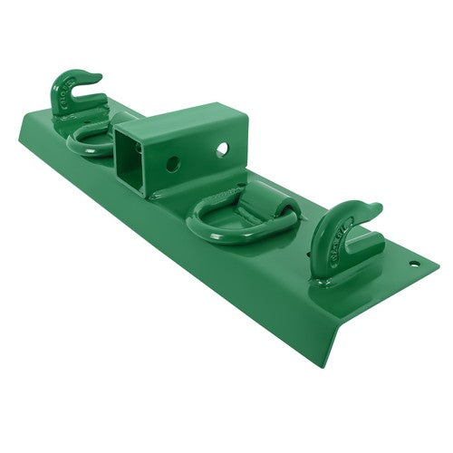 Solid Spare Bolt on Grab Hooks & D Rings & 2" Receiver Fits for John Deere Compact Tractor