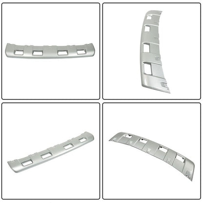 Solid Spare Front Bumper Plastic Silver Lower Valance Panel Fit For 20-22 Ford Explorer NEW