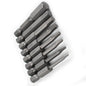 Solid Spare Quick Change Connect Impact Driver Drill Metric 8pcs Hex Head Allen Bit Set