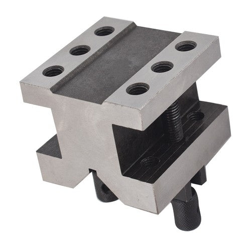 Solid Spare 2-3/8'' x 2-3/8'' x 2'' V Block & Clamp Set Gauge Gage Machinist Tool Multi-use