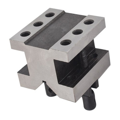 Solid Spare 2-3/8'' x 2-3/8'' x 2'' V Block & Clamp Set Gauge Gage Machinist Tool Multi-use