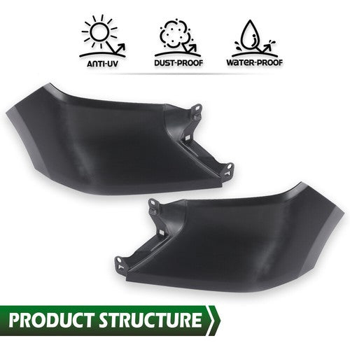 Solid Spare Set Of 2 Fender Fillers Fit For 2014-2021 Toyota Tundra Front Driver & Passenger