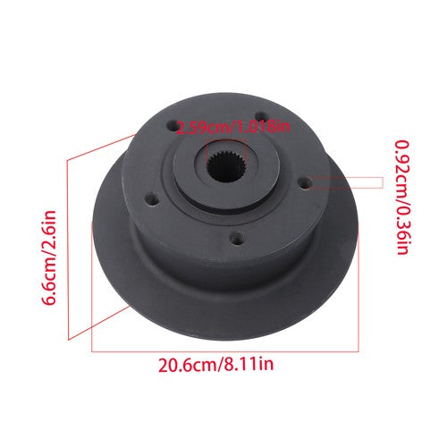 Solid Spare 4× Brake Disc Hubs For John Deere XUV Utility AM142949 M164365 M158242 New