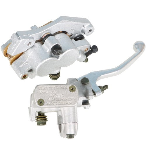 Solid Spare For Honda CR125R 250R CRF250X 450X Front Master Cylinder Lever + Brake Caliper