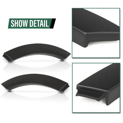 Solid Spare Fit For 12-2019 Land Rover Range Rover Evoque Rear Wheel Front Arch Door Molding