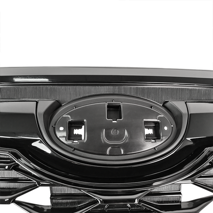 For 2019 2020 2021 Subaru Forester Front Bumper Black Honeycomb Grille w/Light