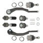 Solid Spare For Chevrolet GMC 2002-07 V8/L6 8× Inner&Outer Tie Rods Upper Lower Ball Joints
