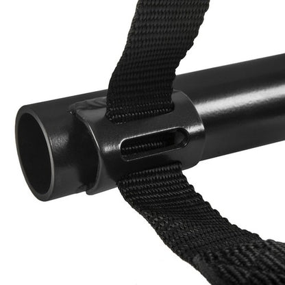 Solid Spare Black Aluminium Standard Nerf Bars Guard w/ nets For Honda TRX 700XX 2008 2009