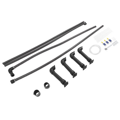Solid Spare (4) Black Snorkel Kits For Polaris Sportsman 400 500 600 700 800 1994-2014