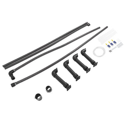 Solid Spare (4) Black Snorkel Kits For Polaris Sportsman 400 500 600 700 800 1994-2014