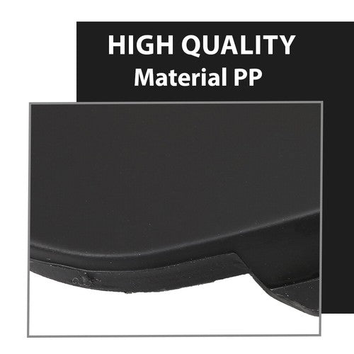 Solid Spare Fit For 2012 2013 2014 Ford Focus Front Bumper Tow Eye Hook Cover Cap Black