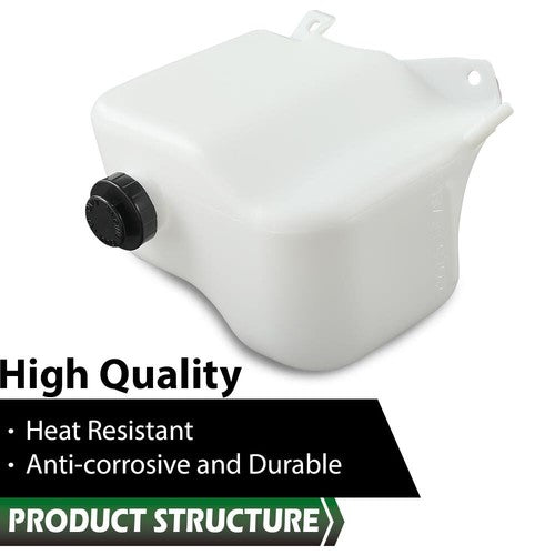 Solid Spare Fit For 1981-87 Chevy GMC C/K GM Truck Overflow Radiator Tank Bottle w/ Cap