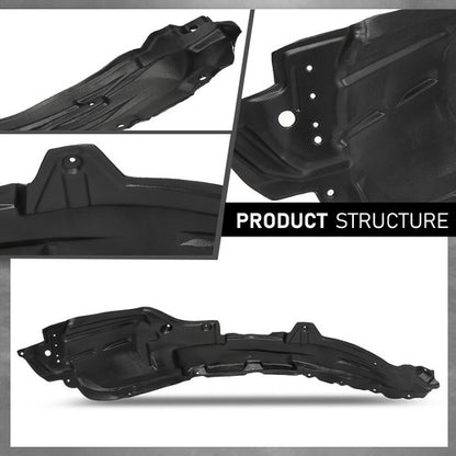 Solid Spare Fit For 2006-2012 Toyota RAV4 Front Left+Right Fender Liner Splash Shield