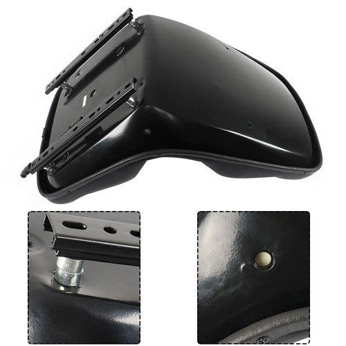 Solid Spare For Case Backhoe Loader 580C 580D 580E 580L 580M Skid Steer Loader Black Seat