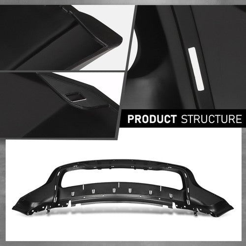 Solid Spare Fit For 2014 2015 2016 Jeep Grand Cherokee Front Lower Bumper Cover 68143076AD