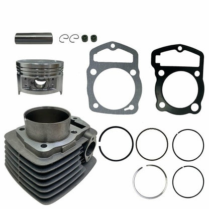 Solid Spare Top End Kit Cylinder Piston Rings Kit New For HONDA CBF200 XR200 XL200 63.5mm